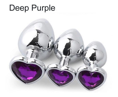 Set de 3 Plug Anales - Sex Shop 502