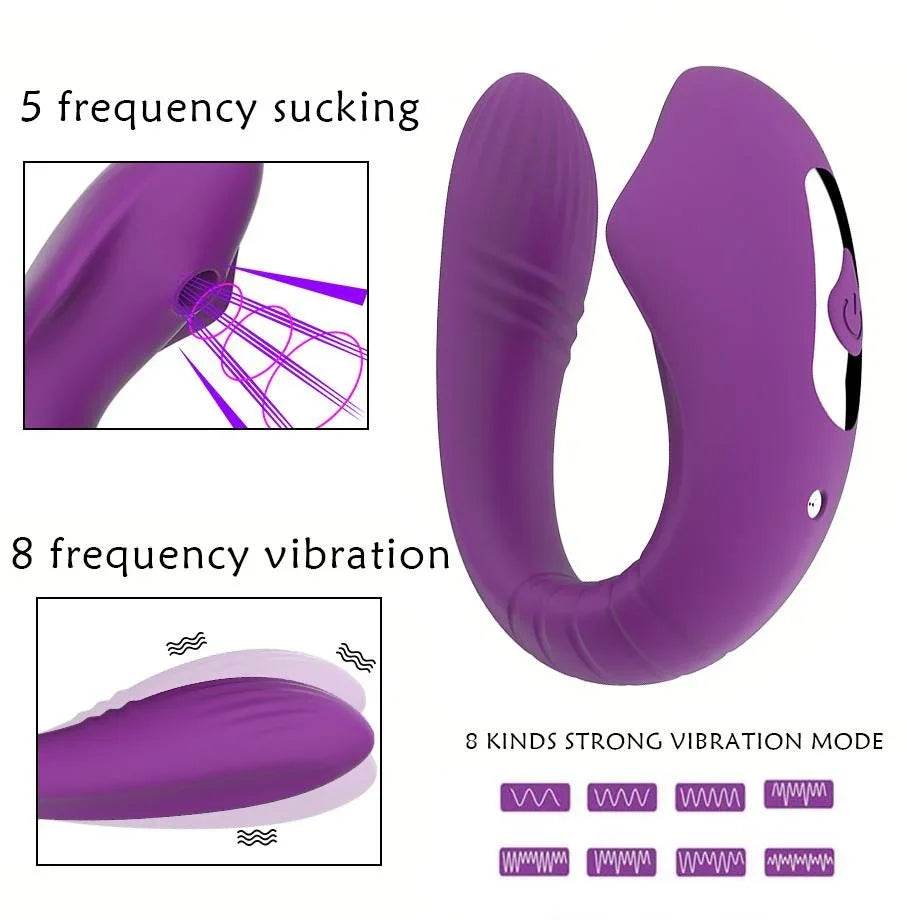 Succionador de clitoris con estimulacion en punto G - Sex Shop 502