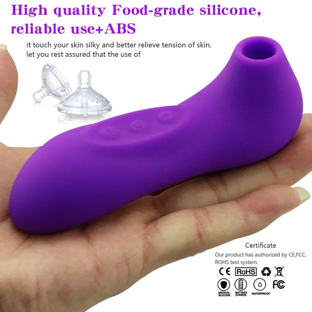 Succionador de clítoris , ventosa vibradora de 8 velocidades - Sex Shop 502