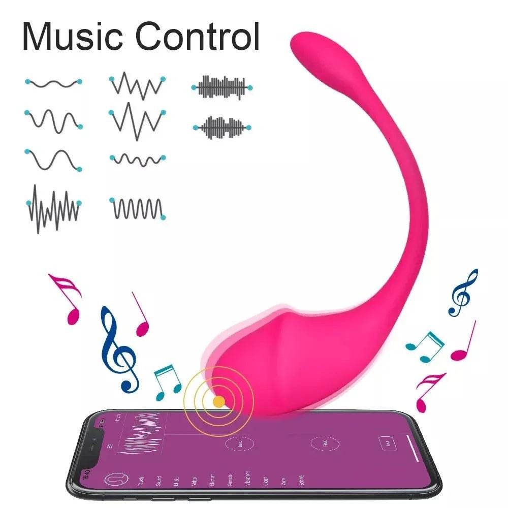 Vibrador con control Bluetooth - Sex Shop 502