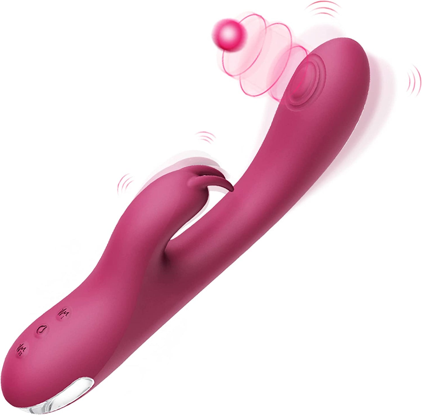 VIBRADOR ESTIMULADOR DE CLITORIS Y PUNTO G - Sex Shop 502