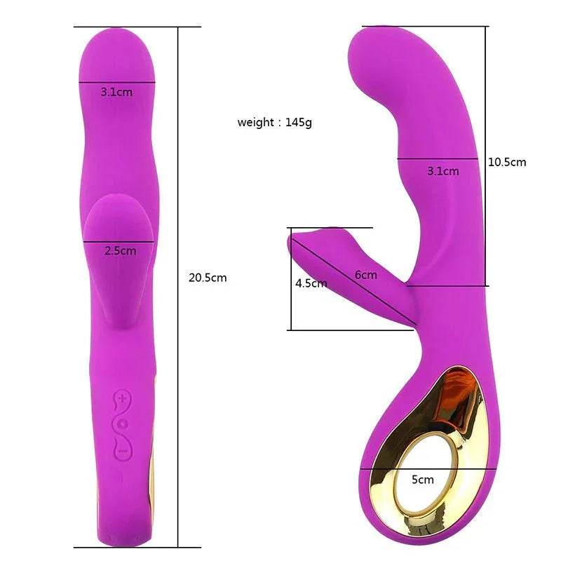 Vibrador, estimulador de clitoris y punto G - Sex Shop 502