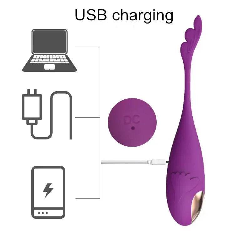 Vibrador forma de pez, estimulador del punto G, masajeador de Vagina - Sex Shop 502