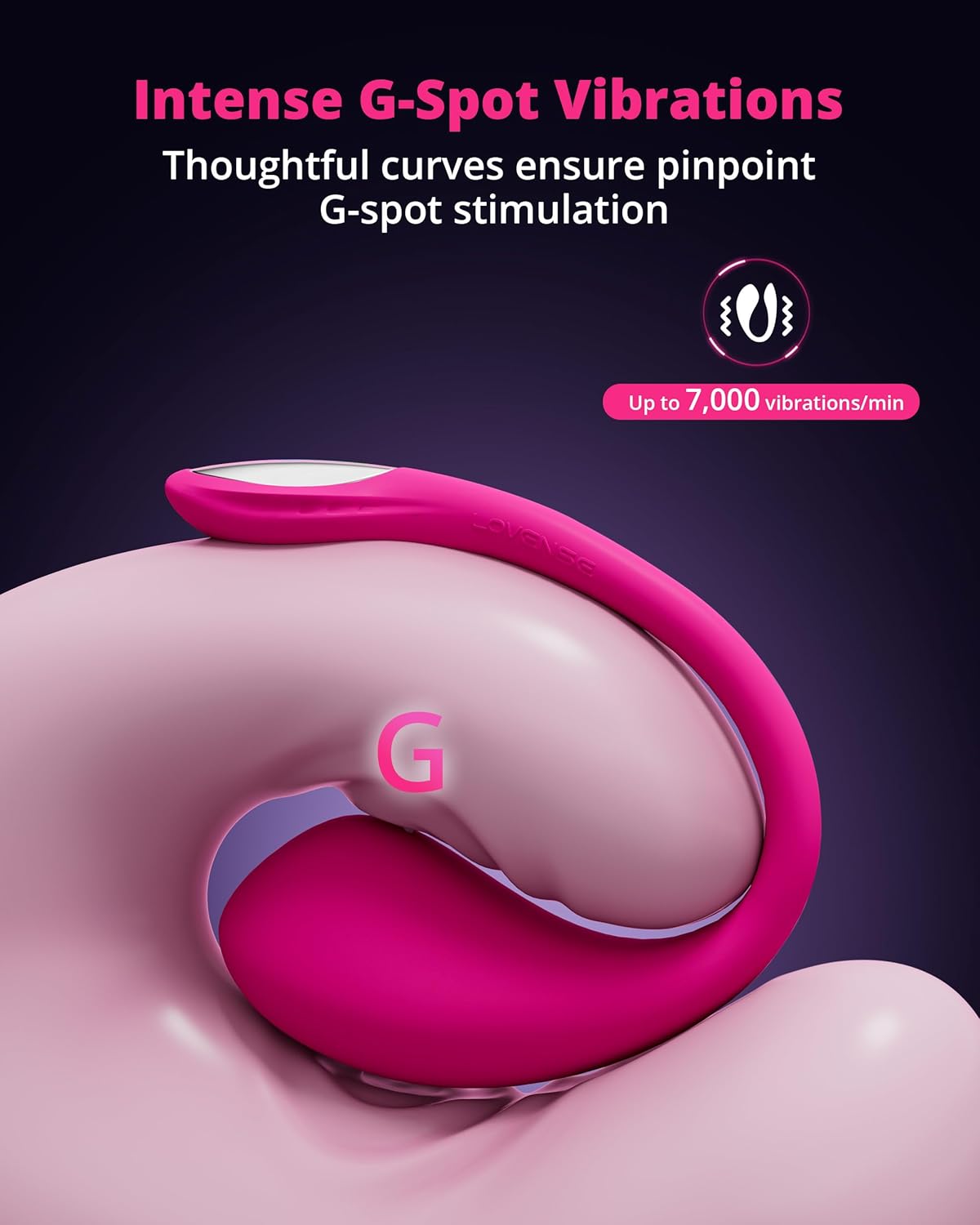 Vibrador Lush 4 Controlado por APP Global By Lovense - Sex Shop 502