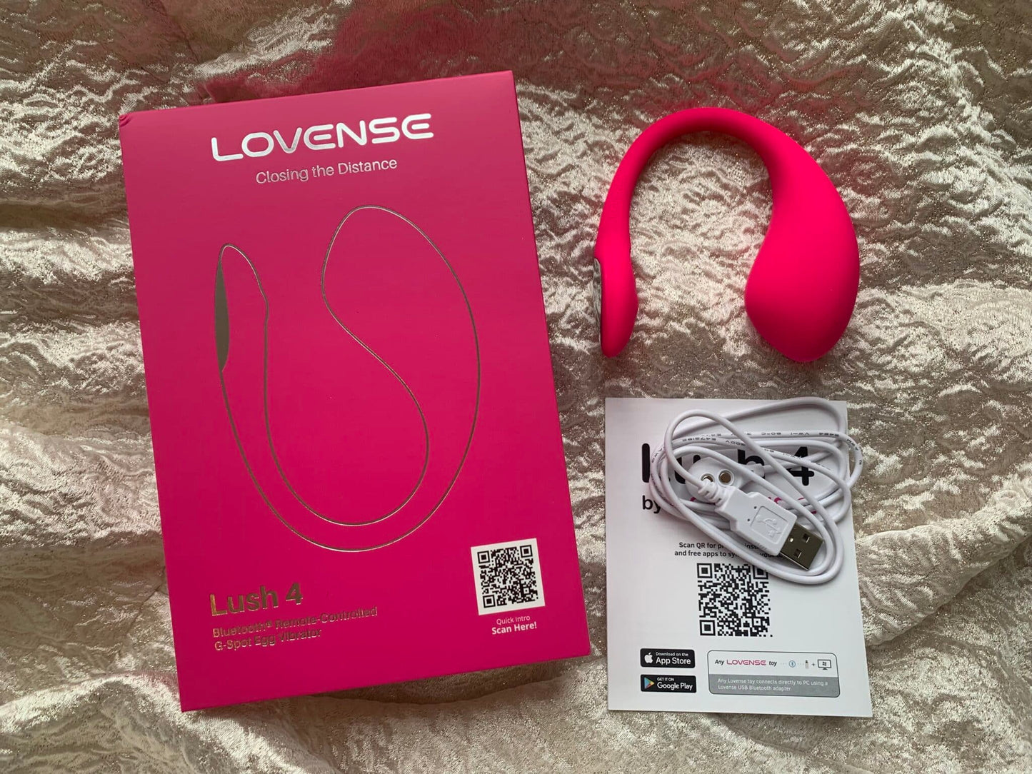 Vibrador Lush 4 Controlado por APP Global By Lovense - Sex Shop 502