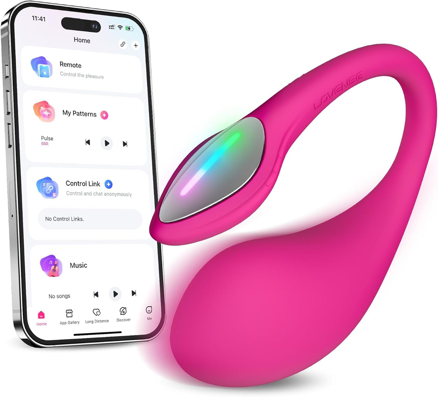 Vibrador Lush 4 Controlado por APP Global By Lovense - Sex Shop 502