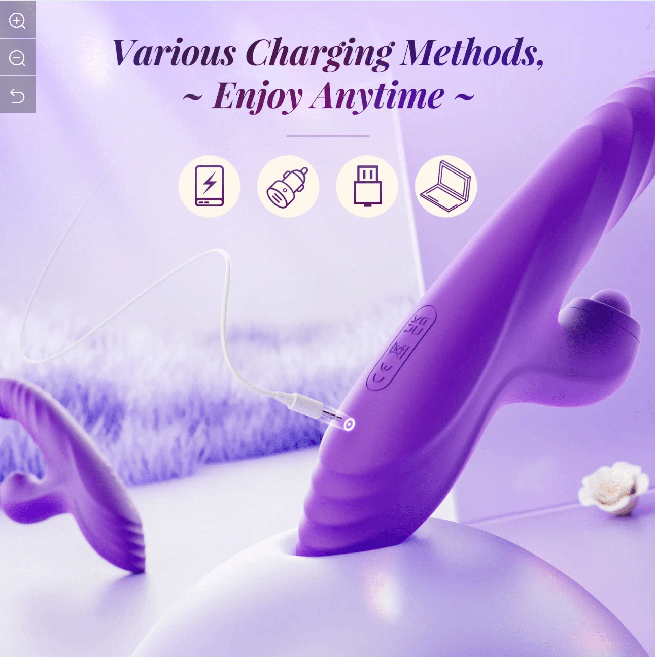 VIBRADOR MULTIFUNCIONAL DAPHNE 4 EN 1 - Sex Shop 502