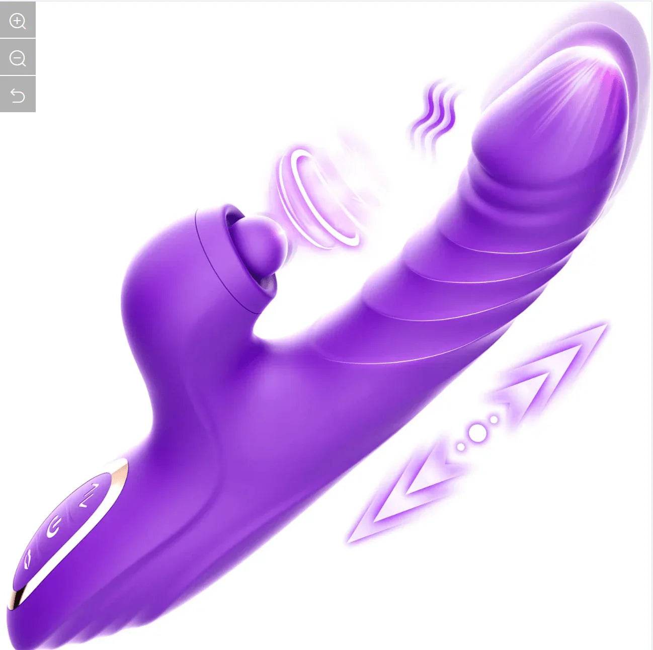 VIBRADOR MULTIFUNCIONAL DAPHNE 4 EN 1 - Sex Shop 502