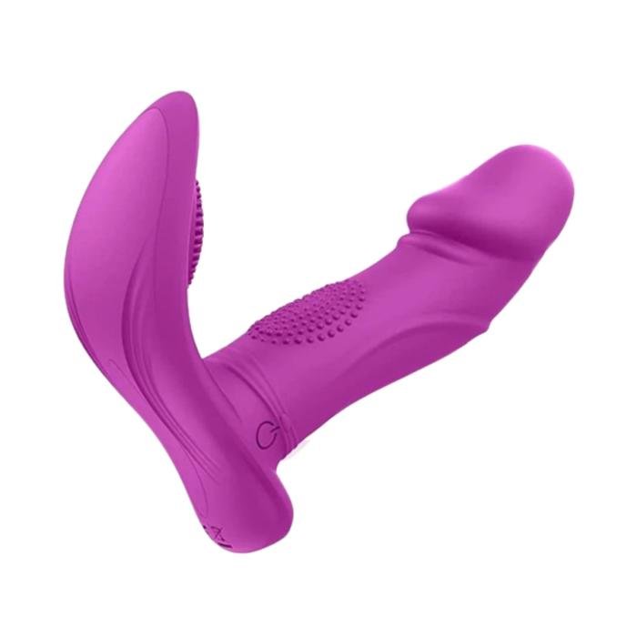 Vibrador Panty con Aleteo de Dedo + Control Remoto - Sex Shop 502