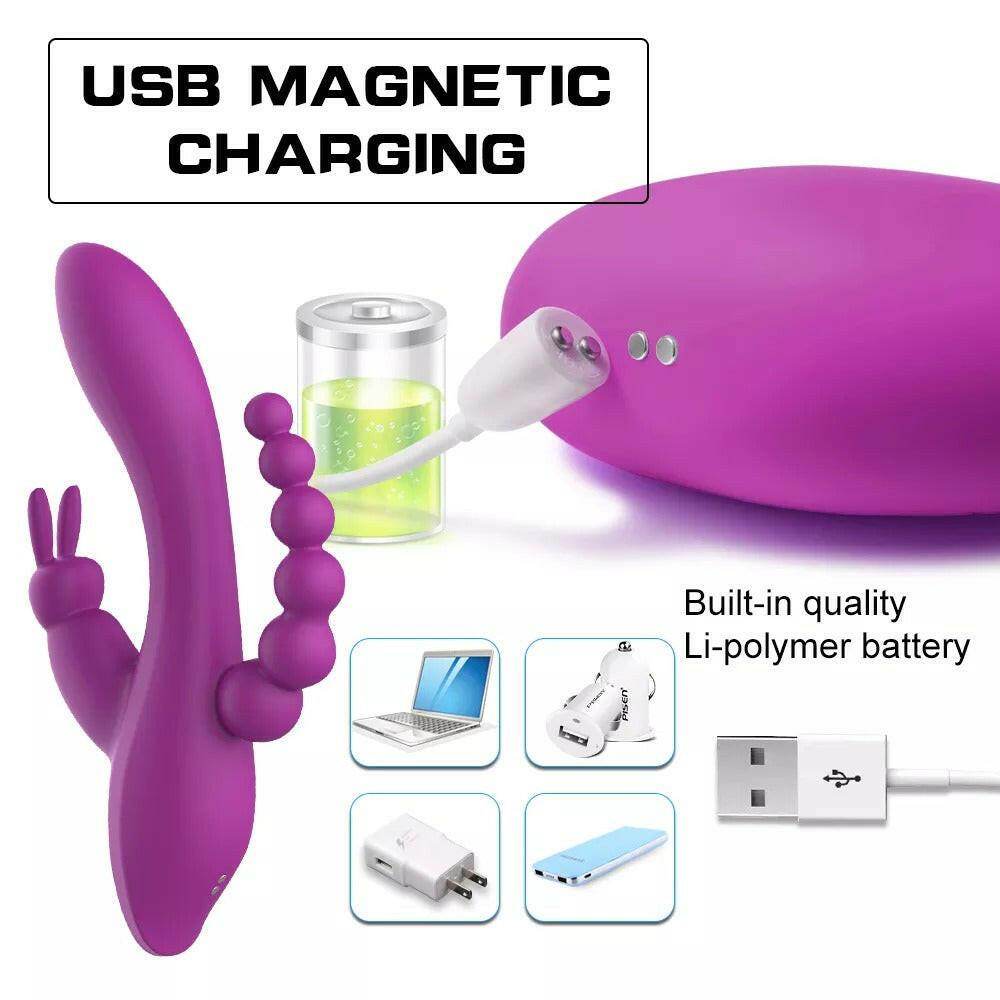 VIBRADOR TRIPLE - Sex Shop 502