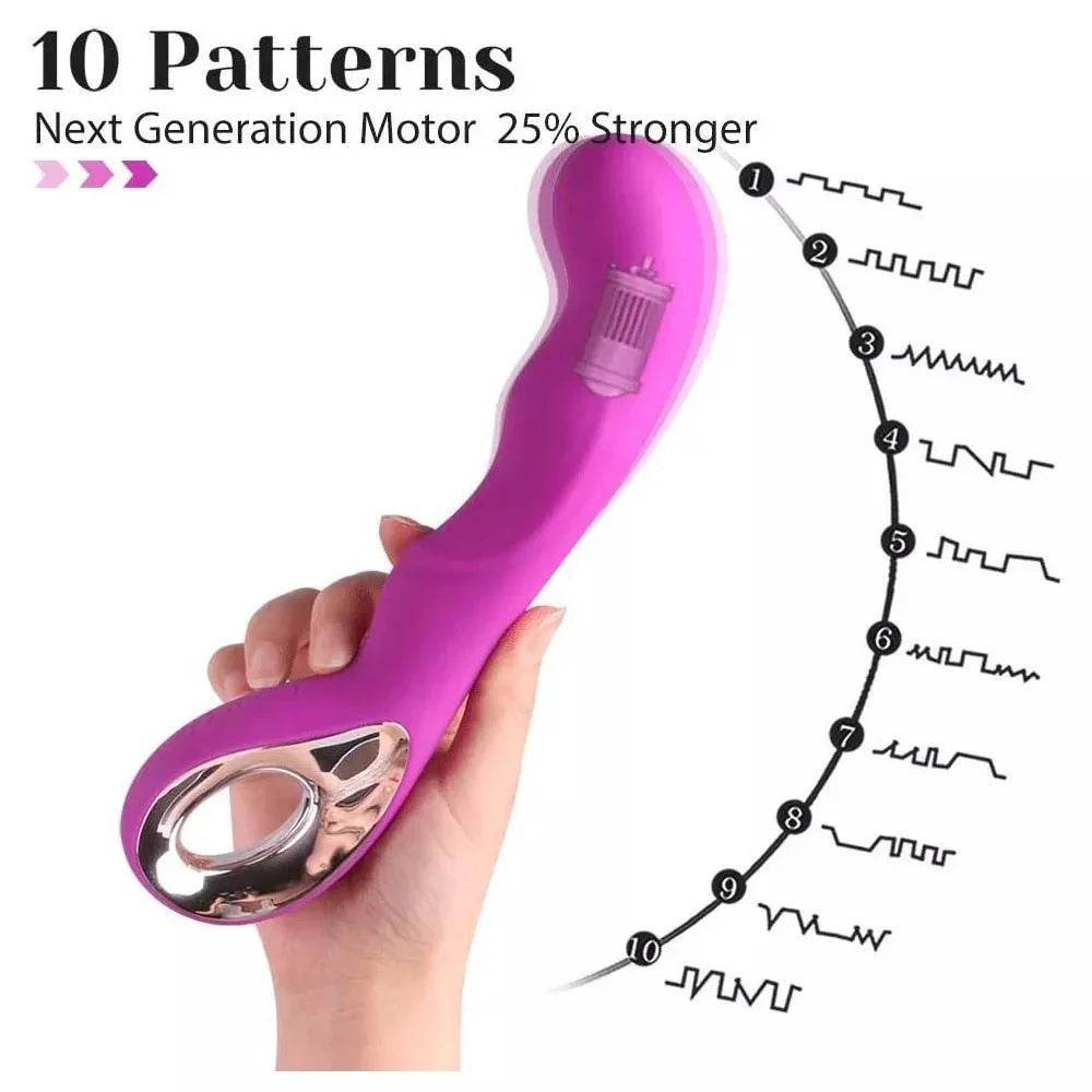 Vibrador y estimulador de punto G - Sex Shop 502