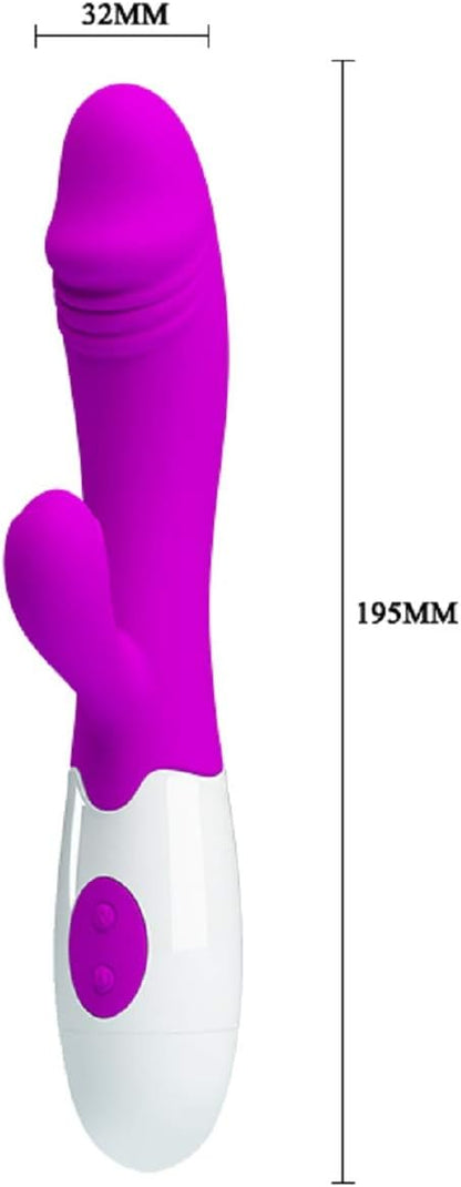 Vibrador de conejo morado Snappy
