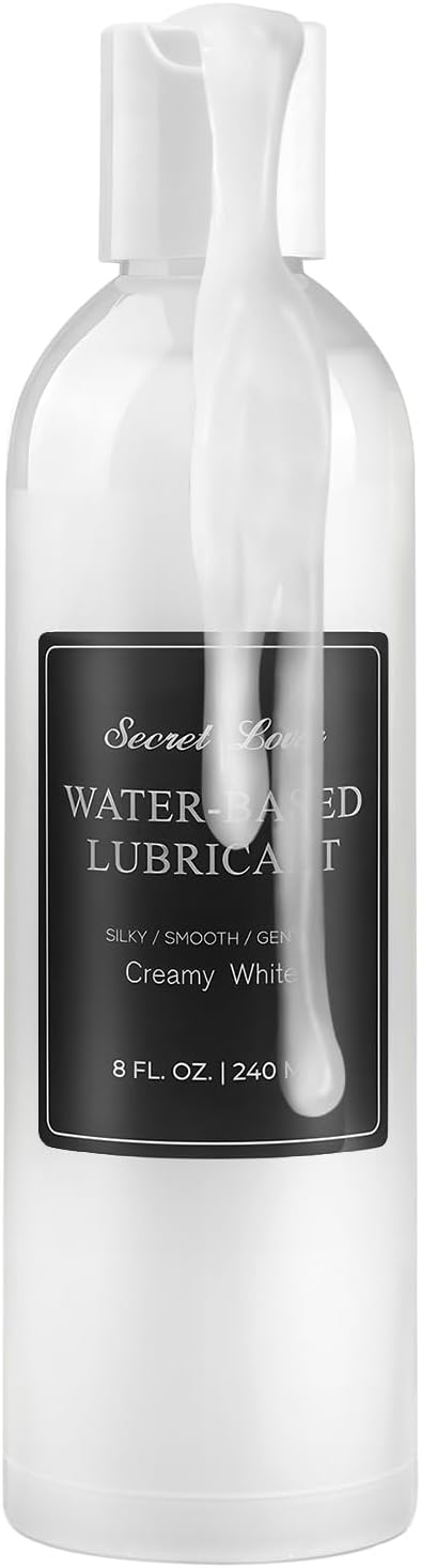 Lubricante tipo Semen Sintético a Base de Agua, Lubricante Personal Suave de Larga Duración Espeso y Cremoso para Mujeres y Hombres, Ingredientes Naturales Lubricantes de Comodidad Anal - Sex Shop 502