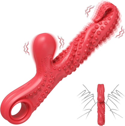 Consolador vibrador monstruo G Spot Vibrador, juguetes sexuales para parejas, pulpo, tentáculo, clítoris, vibrador con 9 modos potentes,