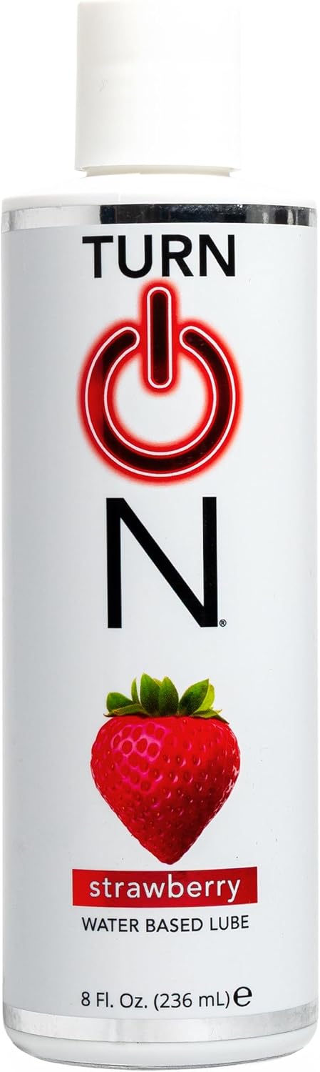 Lubricante personal a base de agua con sabor a fresa