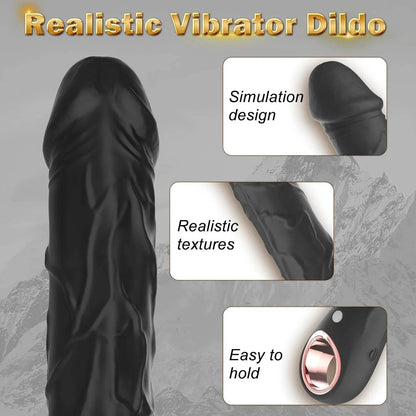 ibradores de punto G para estimulación múltiple, clítoris, realistas, de silicona, con 10 modos de vibración, juguetes sexuales para mujeres, adultos, usar de manera individual o en pareja - Sex Shop 502