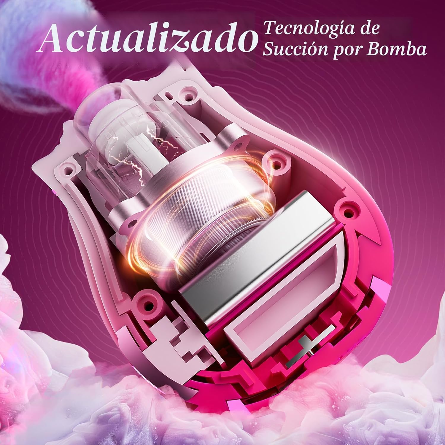 Juguetes sexuales de Rose Toy Vibrador – AI APP Rose Sex Toy Juguetes para adultos para mujeres con 10 chupadores y vibradores, - Sex Shop 502
