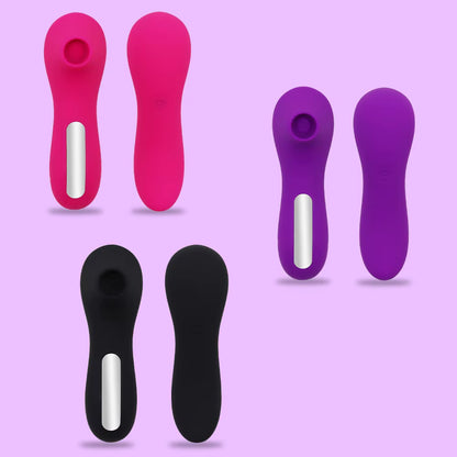 Succionador de clítoris femenino, vibrador de succión de Vagina, estimulador de vacío de pezón