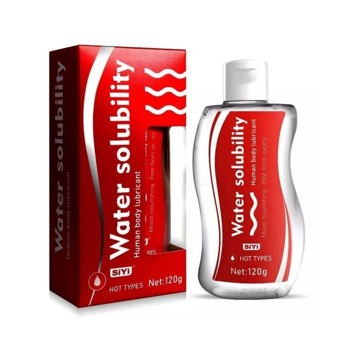 Lubricante a Base de Agua - Efecto Caliente, 120ml - Sex Shop 502