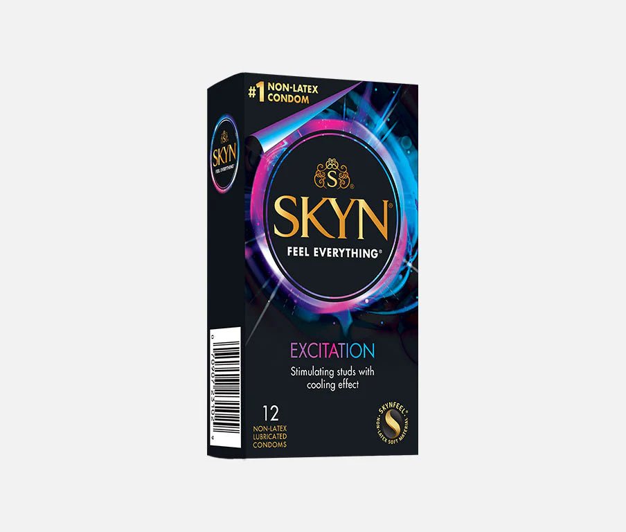 CONDONES SKYN EXCITACION LIBRES DE LATEX - Sex Shop 502