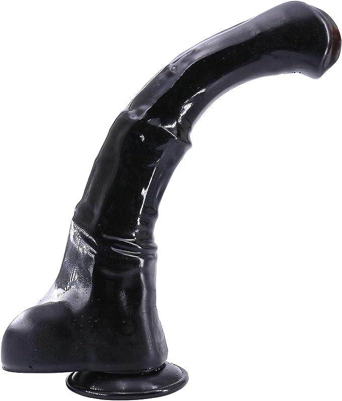 Consolador de caballo, consoladores realistas negros de 15 pulgadas, consolador enorme y grueso, juguete sexual anal con ventosa para hombres y mujeres, pareja gay - Sex Shop 502