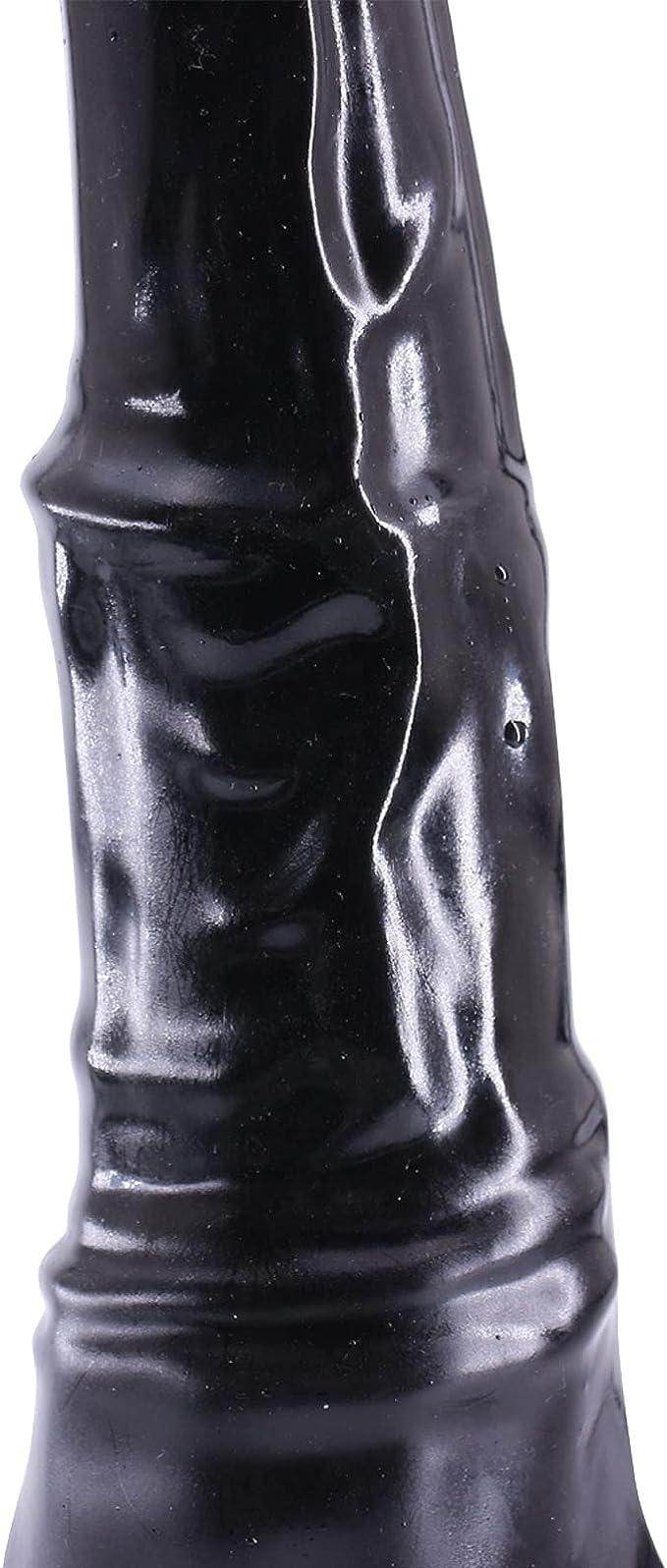 Consolador de caballo, consoladores realistas negros de 15 pulgadas, consolador enorme y grueso, juguete sexual anal con ventosa para hombres y mujeres, pareja gay - Sex Shop 502