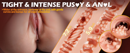 Muñeca sexual masculina realista de 12 libras con vagín y ano, diseñada para hombres, de la marca Sex Shop 502.