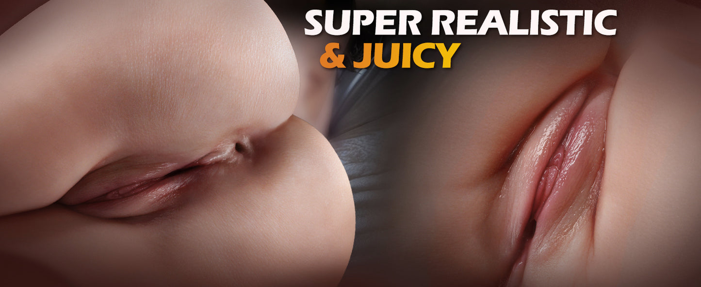 Muñeca sexual masculina realista de 12 libras con orificios vaginal y anal, para adultos, de la marca Sex Shop 502