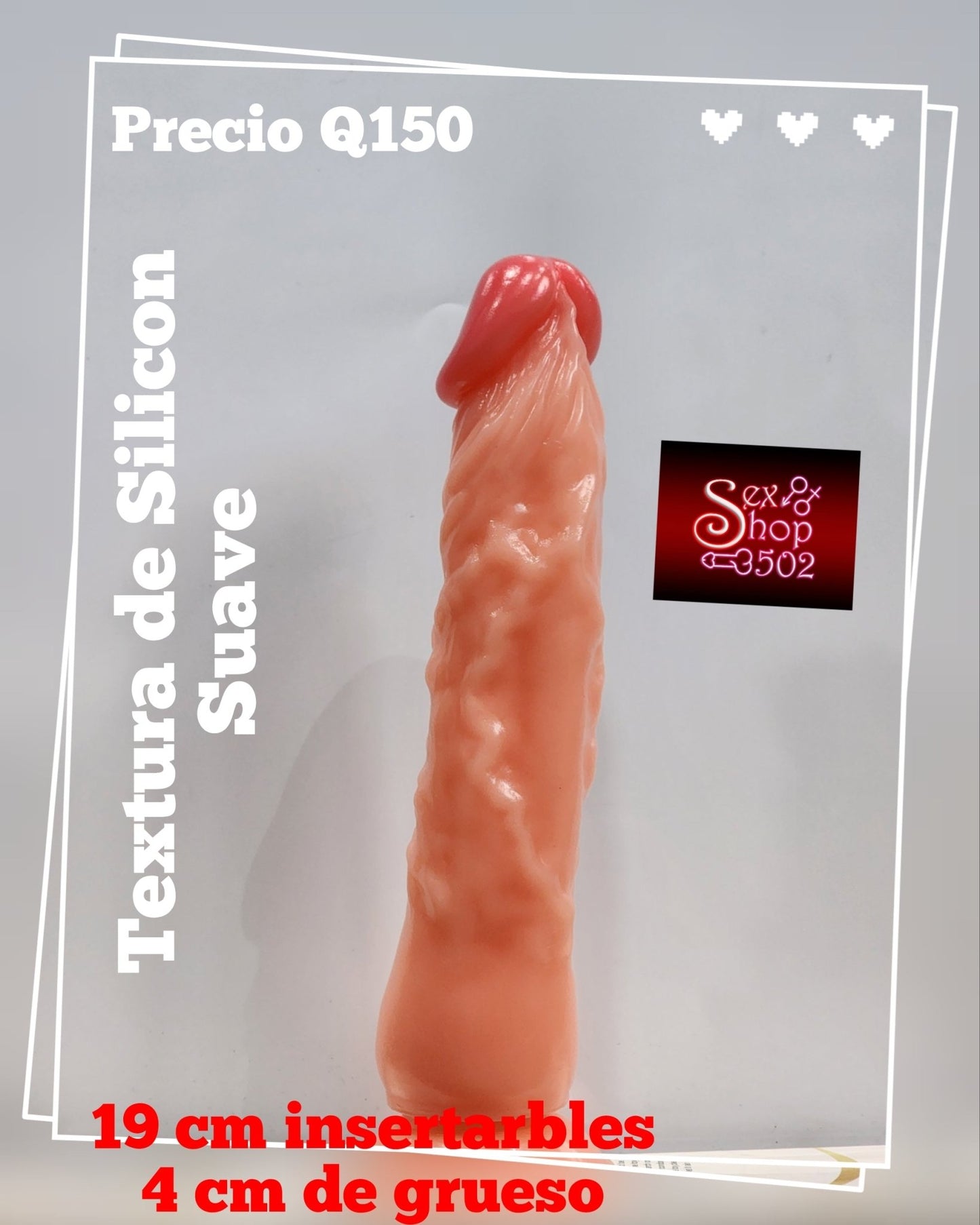 Dildo 19 cm - Sex Shop 502