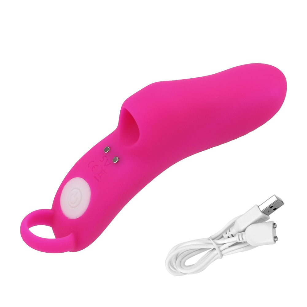 Estimulador de clítoris para mujer, masajeador de punto G, vibrador de dedo con Control remoto inalámbrico, masturbador femenino, Juguetes sexuales de 9 frecuencias - Sex Shop 502