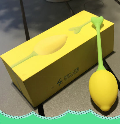 Huevo vibrador con forma de limón para mujer, con Control remoto por aplicación inteligente - Sex Shop 502