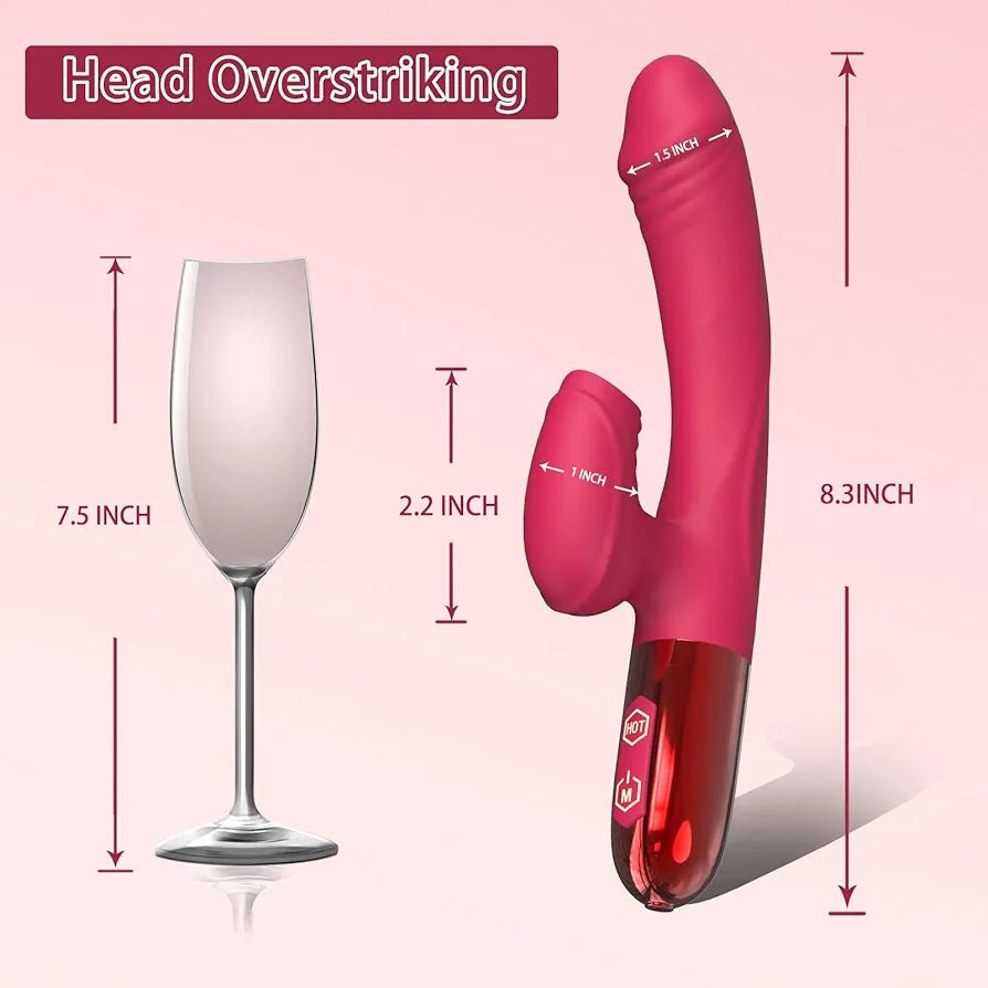 Juguetes sexuales para mujeres, vibrador para mujeres, herramientas sexuales para hembra, conejo de calefacción, consolador para adultos, estimulador de clítoris de punto G, 10 modos potentes con lamer, silicona suave impermeable - Sex Shop 502