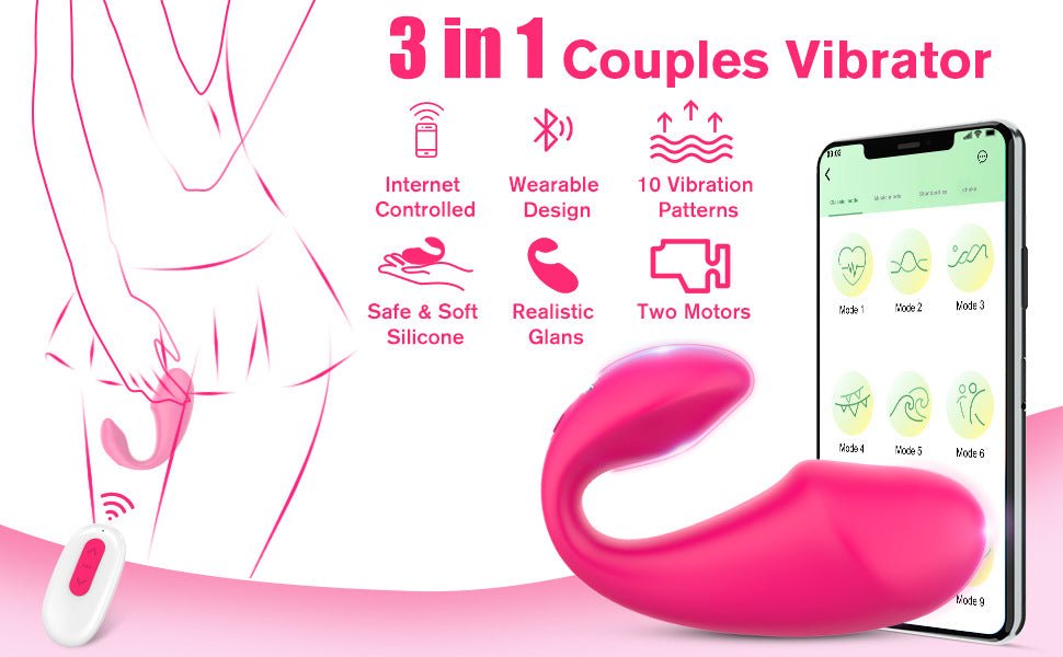Masturbadores de uso invisible para mujer, por aplicación control remoto inteligente, huevo vibrador inalámbrico - Sex Shop 502