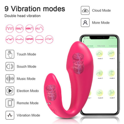Masturbadores de uso invisible para mujer, por aplicación control remoto inteligente, huevo vibrador inalámbrico - Sex Shop 502
