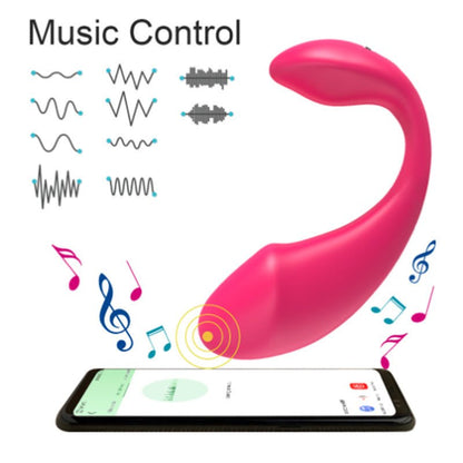 Masturbadores de uso invisible para mujer, por aplicación control remoto inteligente, huevo vibrador inalámbrico - Sex Shop 502