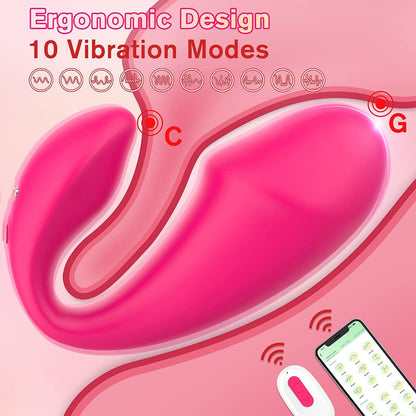 Masturbadores de uso invisible para mujer, por aplicación control remoto inteligente, huevo vibrador inalámbrico - Sex Shop 502