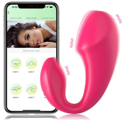 Masturbadores de uso invisible para mujer, por aplicación control remoto inteligente, huevo vibrador inalámbrico - Sex Shop 502