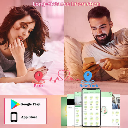 Masturbadores de uso invisible para mujer, por aplicación control remoto inteligente, huevo vibrador inalámbrico - Sex Shop 502