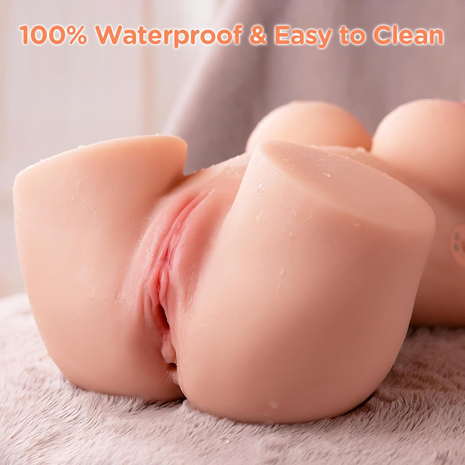 Muñecas sexuales vibratorias masculinas, masturbador masculino, 7.5 libras, juguetes sexuales realistas con 10 modos de vibración, manos libres automáticas Stroker 3D realista - Sex Shop 502