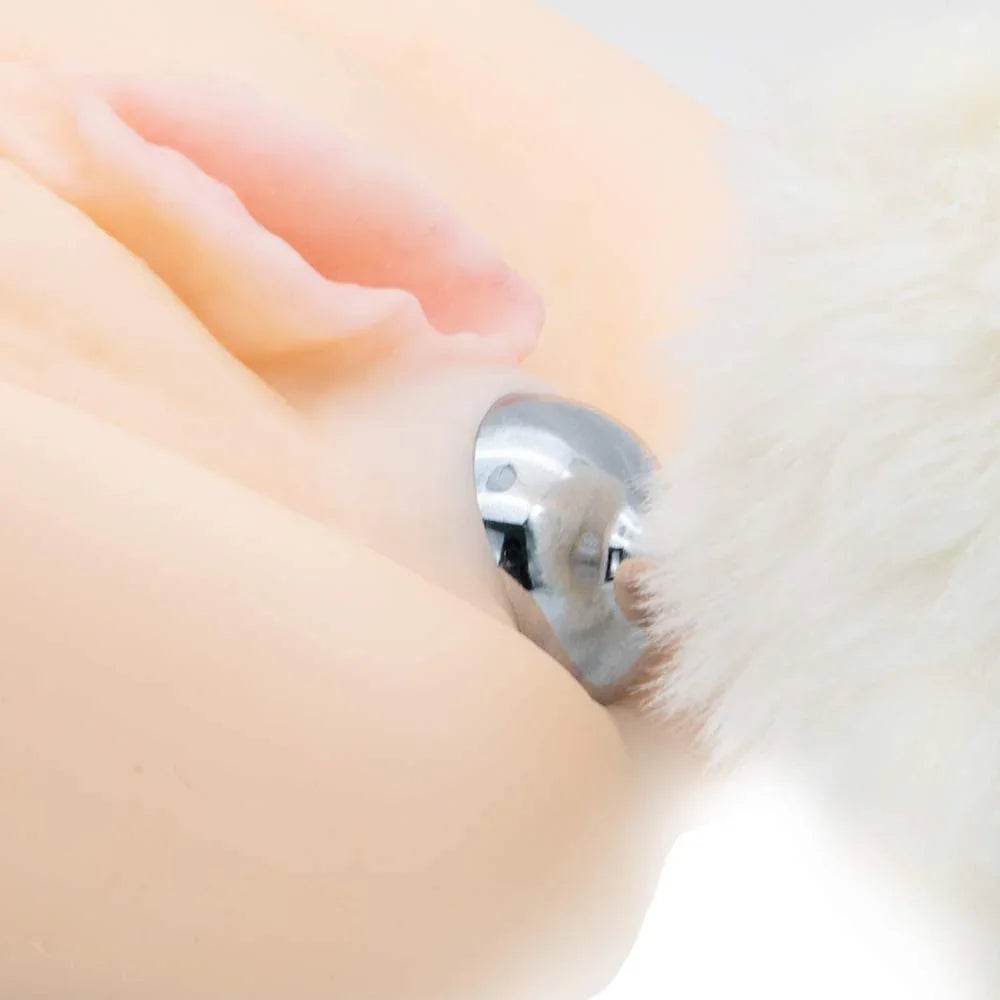 Plug anal con cola de conejo de acero | Sex Shop 502 Plug anal con cola de conejo de acero | Sex Shop 502