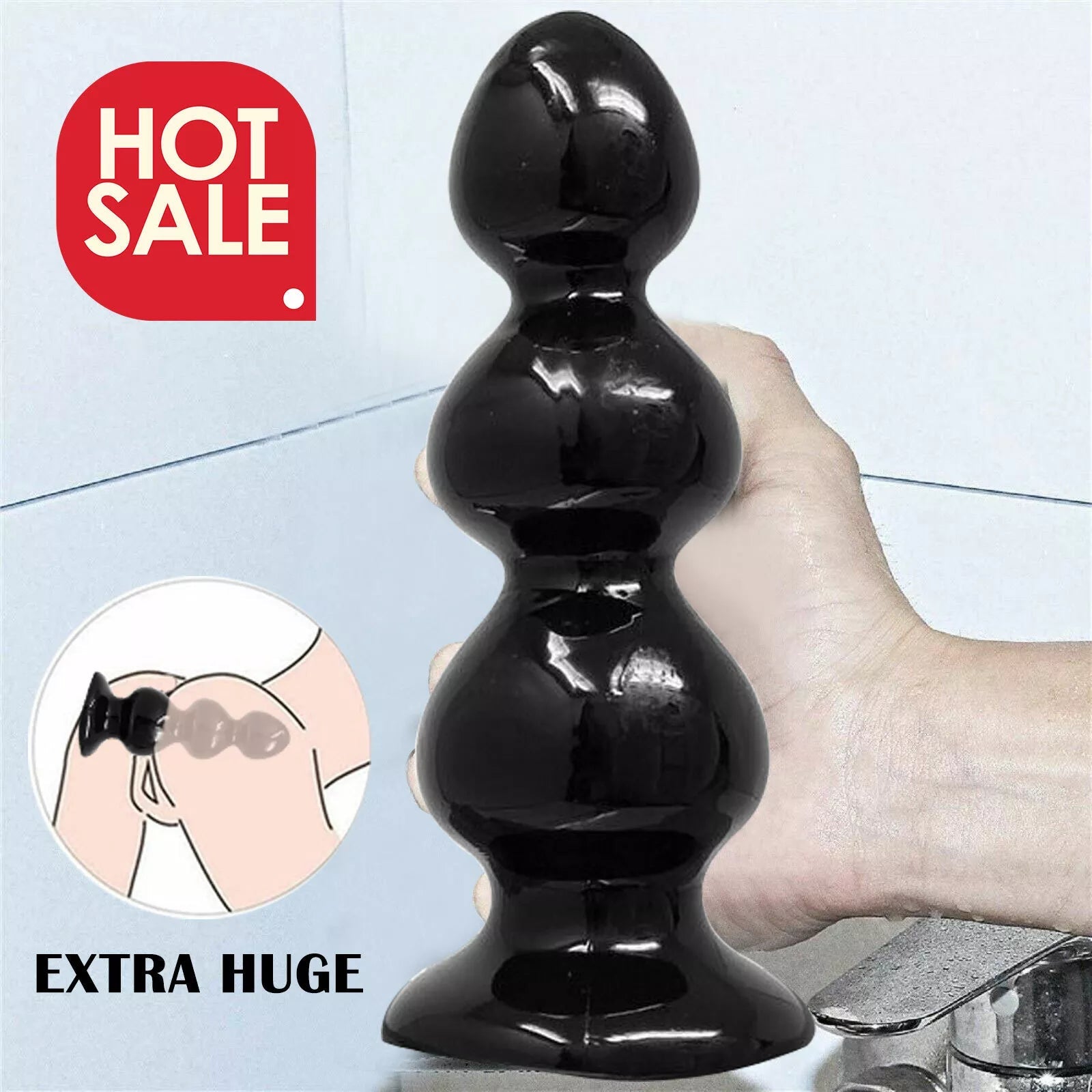 Plug anal extra grande - Sex Shop 502