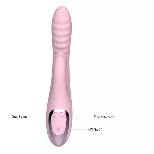 SUCCIONADOR DE CLITORIS Y ESTIMULADOR DE PUNTO G - Sex Shop 502