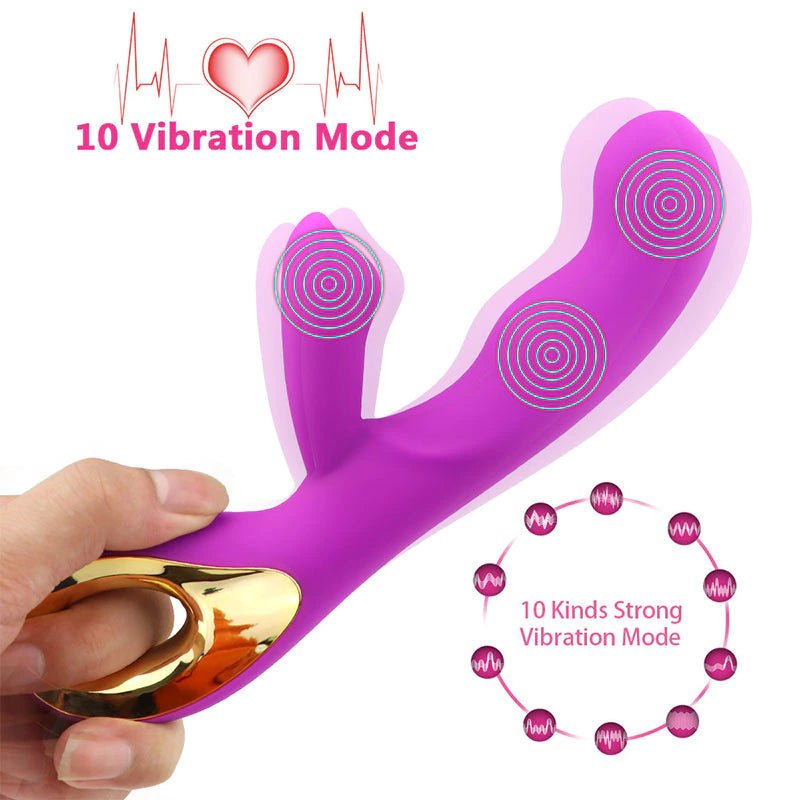 Vibrador, estimulador de clitoris y punto G - Sex Shop 502