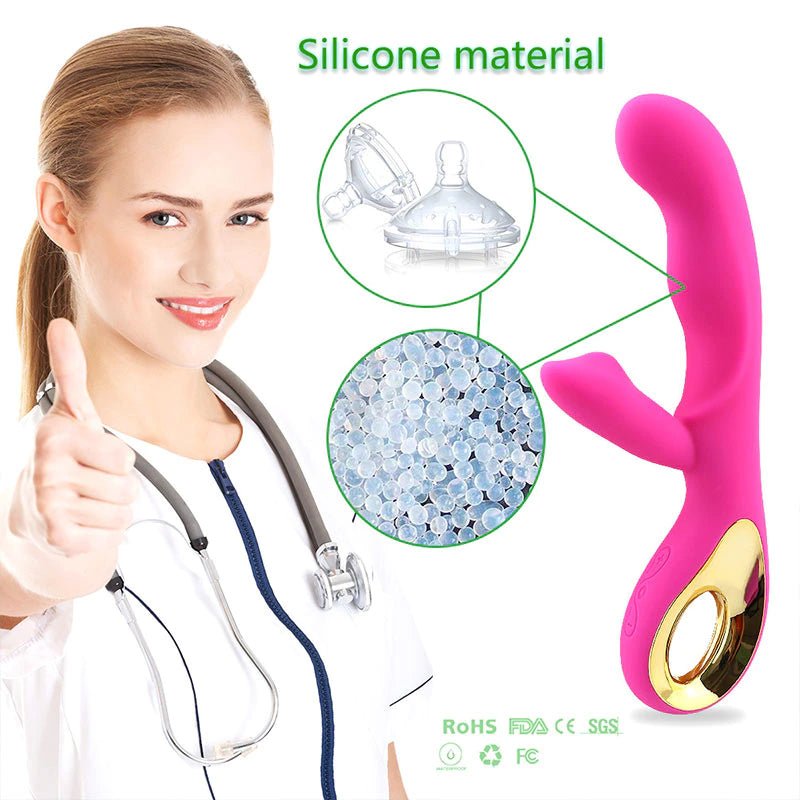 Vibrador, estimulador de clitoris y punto G - Sex Shop 502