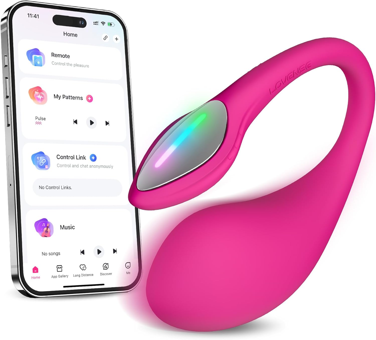Vibrador Lush 4 Controlado por APP Global By Lovense - Sex Shop 502